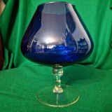 Cumpara ieftin PAHAR MARE DECORATIV CREAT MANUAL LA MURANO - VENETIA