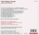 Sacrum Profanum | Adam Baldych Quartet