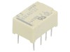 Releu electromagnetic DPDT 12VDC 2A 0,3A/125VAC THT