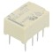 Releu electromagnetic DPDT 12VDC 2A 0,3A/125VAC THT
