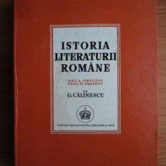 George Calinescu - Istoria literaturii romane dela origini pana in prezent (Nou)