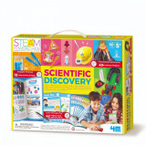 Cumpara ieftin Kit stiintific cu 42 experimente STEAM Kids, 4M, Descoperiri stiintiice, Vol 1