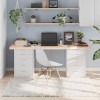 Gossi blat de masa, 180x60x(2-6) cm, lemn masiv de stejar netratat