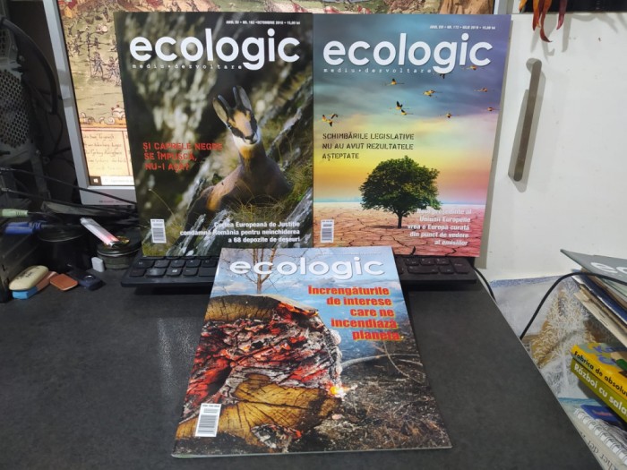 Ecologic. Mediu.Dezvoltare, revistă nr. 163,172,174, oct. 2008 iul. 2019... 201