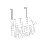 Organizator Suspendat pentru Dulap, Multifuncțional, Alb, 26x12x28 cm, Ideal pentru Bucătărie, Baie sau Cămară