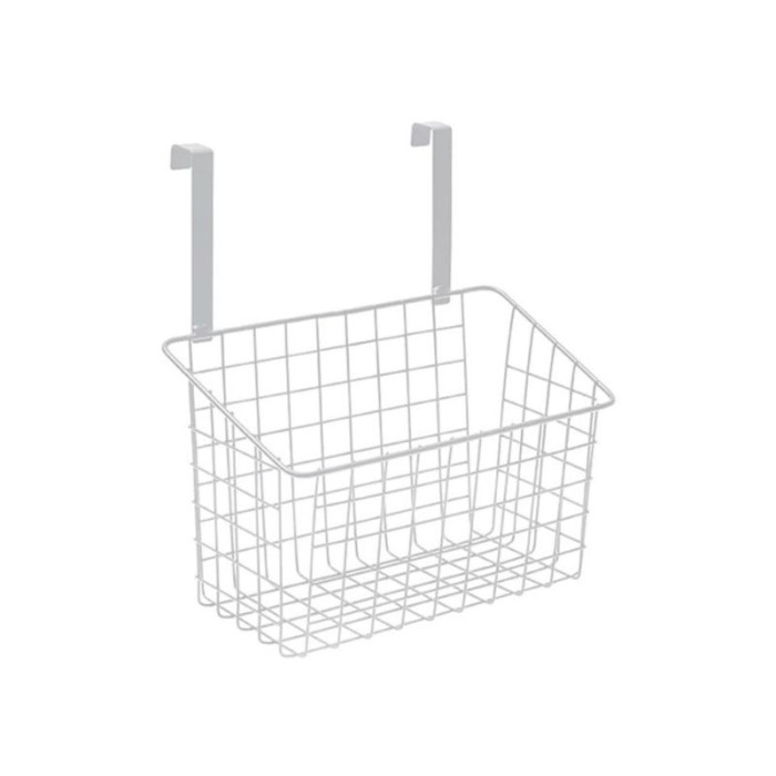 Organizator Suspendat pentru Dulap, Multifuncțional, Alb, 26x12x28 cm, Ideal pentru Bucătărie, Baie sau Cămară