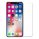 Folie de sticla, case friendly GloMax, pentru Apple iPhone X, Transparent