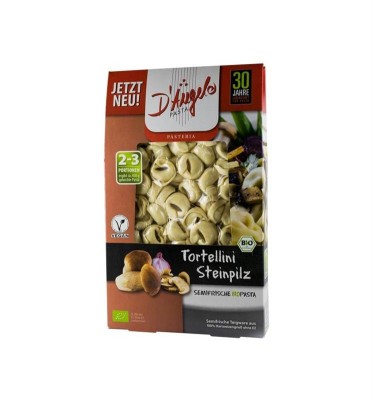 Tortellini Bio cu Ciuperci si Ceapa D&amp;#039;Angelo 250gr foto