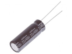 Condensator Electrolitic THT 22uF 400VDC foto