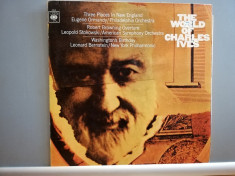 The World of Charles Ives : Three Places in New.....(1972/CBS/USA) - VINIL/NM foto