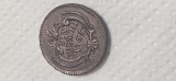 1 ein greschl 1765 , cu stema Transilvaniei , batut la Alba Iulia