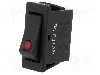 Intrerupator OFF-ON, 2 pozitii, SPST, BULGIN - C5503PLBR5 foto