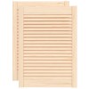 Usi de dulap design lambriu, 2 buc., 69x49,4 cm, lemn masiv pin
