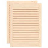 Cumpara ieftin Usi de dulap design lambriu, 2 buc., 69x49,4 cm, lemn masiv pin