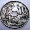 2.163 BELGIA 10 CENTIMES 1930 STAR BELGIE