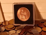 RARA: One 1 penny 1953 UK,Proof like + Lot 250 monede UNC+ Luciu(straine) [poze], Europa