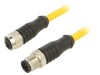 Cablu M12 Mueller 5 Pini 2m IP68 Conector Senzori PVC Galben