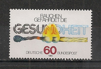 Germania.1984 Campanie antifumat MG.576