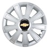 Set 4 Capace Roti, potrivite jantelor de R15, pentru Chevrolet, model flash cromat, Autohelix MSA
