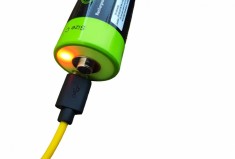 Acumulator C, HR14, Li-polimer, 3000 mAh, 1.5V cu incarcare Micro USB