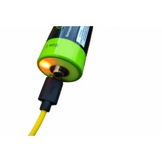 Acumulator C, HR14, Li-polimer, 3000 mAh, 1.5V cu incarcare Micro USB