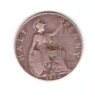 Moneda Anglia 1/2 / half penny 1922, stare relativ buna, curata, Europa, Bronz