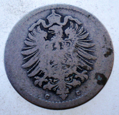 1.327 GERMANIA 5 PFENNIG 1875 C foto