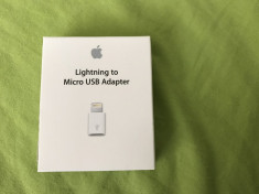 Micro USB adaptor lightning Apple foto