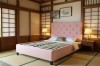 Pat Hypnotic 160x200 cm Tapitat Catifea Roz Somiera Inclusa (cod ML 1705-08)