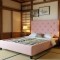 Pat Hypnotic 160x200 cm Tapitat Catifea Roz Somiera Inclusa (cod ML 1705-08)