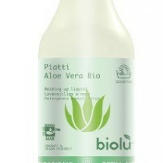 Detergent ecologic pentru spalat vase cu aloe vera, 1L - Biolu