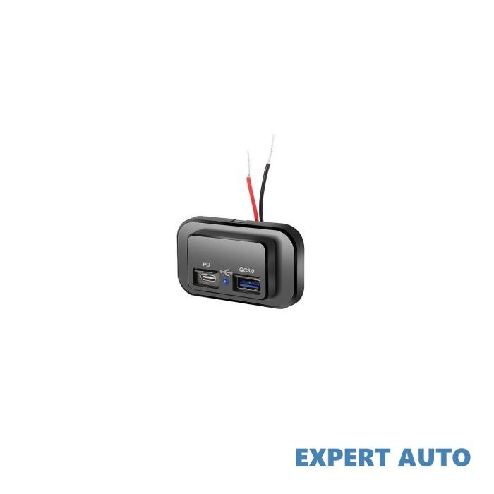 Panou mufa usb qc3.0 + pd cod: qt084 Alta marca Alt model #7
