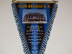 Fanion fotbal - CLUB BRUGGE KV (Belgia) foto