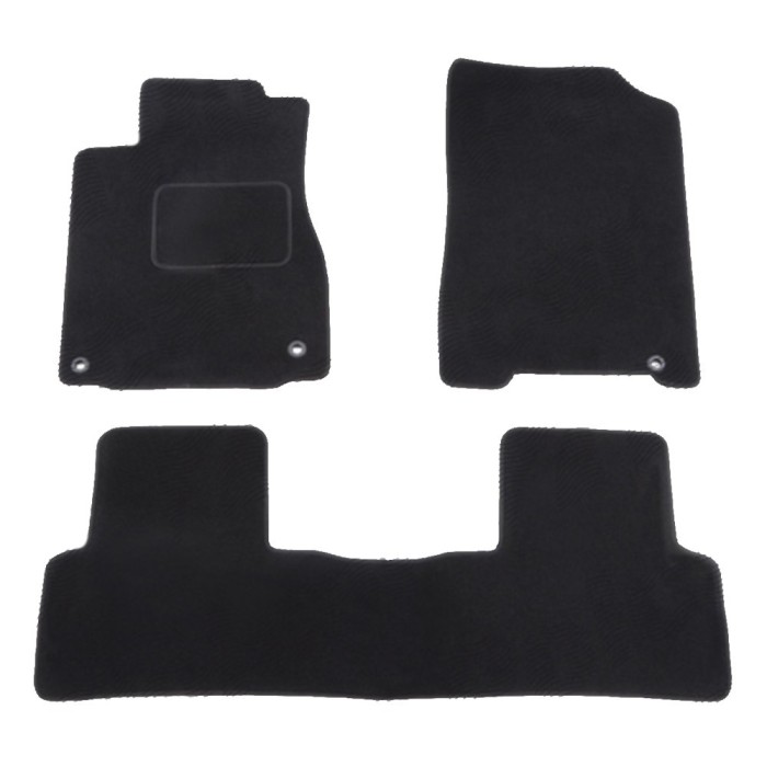 Set covorase auto mocheta Velor HONDA CRV (RM), 11.2011-03.2015, negru,