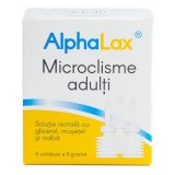 Microclisme Adulti Alphalax, 6 Unidoze, Alphabet Pharma