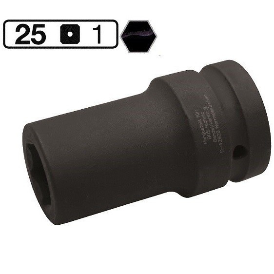 Tubulara lunga de impact 28mm , 1 tol