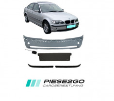 Pachet Bara fata+grile BMW seria 3 E46 sedan+touring LCI 2001-2005 foto