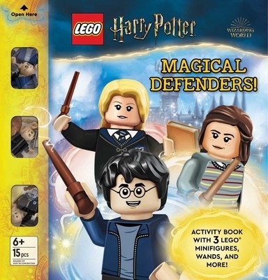 Lego Harry Potter: Magical Defenders: Activity Book with 3 Minifigures and Accessories foto