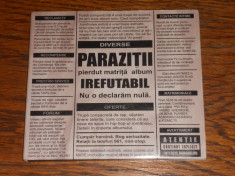 Parazitii - Irefutabil (digipak) foto