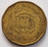 Republica Dominicana, 1 Peso 2016, America Centrala si de Sud