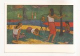 FA100 -Carte Postala- GERMANIA - Paul Gauguin, Young women from Tahiti on the shore, necirculata