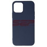 Husa iPhone 12, TPU Matte, Navy