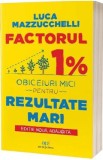 Factorul 1%: Obiceiuri mici pentru rezultate mari - Luca Mazzucchelli