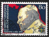 B0243 - Lichtenstein 1983 - Papa stampilat ,serie completa