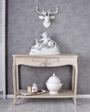 Consola Shabby Chic alb antichizat HMD307