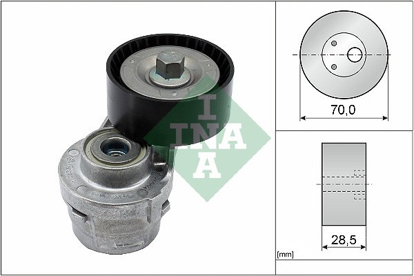 INA 533 0061 20 Intinzator curea, curea distributie