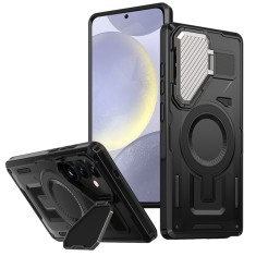 Husa Samsung Galaxy S24 Plus protectie camera Techsuit CamVault MagSafe, negru foto