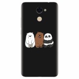 Husa silicon pentru Huawei Y7 Prime 2017, Bears
