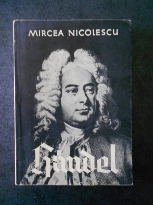 MIRCEA NICOLESCU - HANDEL foto