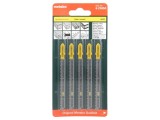 P&acirc;nză de fierăstrău pentru lemn și PAL 74mm - Set 5 buc.